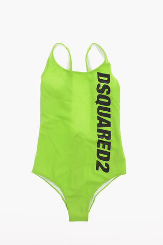 Costume Intero con Stampa Logo