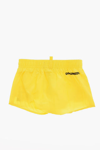 Costume da Bagno Boxer con Stampa Logo
