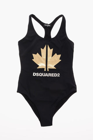 Costume Intero con Stampa Logo