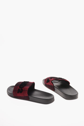 Fabric and Rubber Slipper