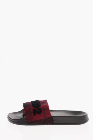 Fabric and Rubber Slipper