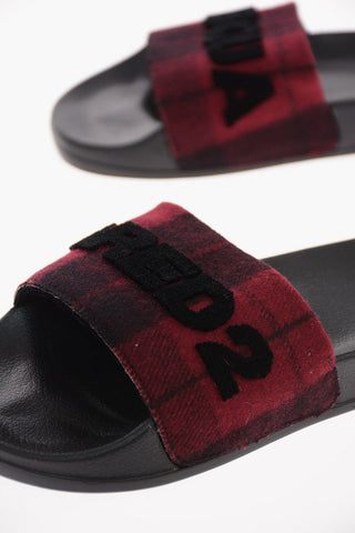 Fabric and Rubber Slipper