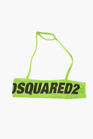 Logo Print Bikini Beachwear