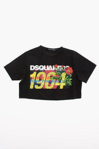 Printed Crop T-Shirt