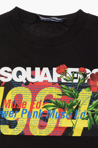 Printed Crop T-Shirt