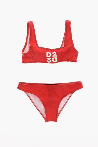 Bikini con Stampa Logo