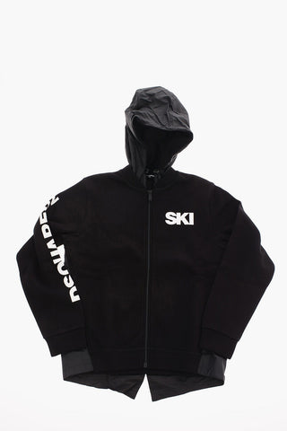Felpa con Cappuccio e Zip