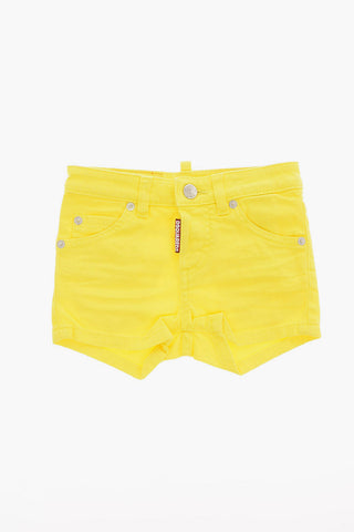Denim Stretch Shorts