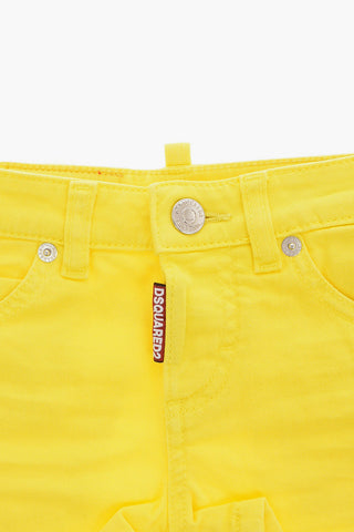 Denim Stretch Shorts