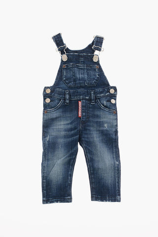 Stretch Denim Salopette