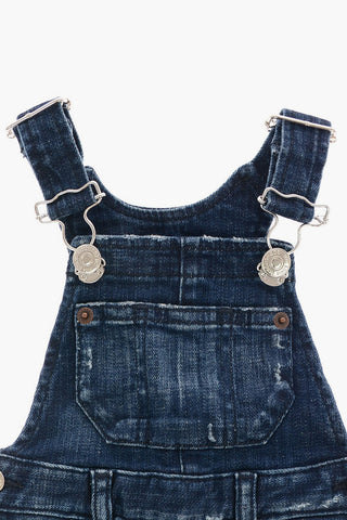 Stretch Denim Salopette