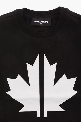 Logo Print RELAX Crewneck T-Shirt