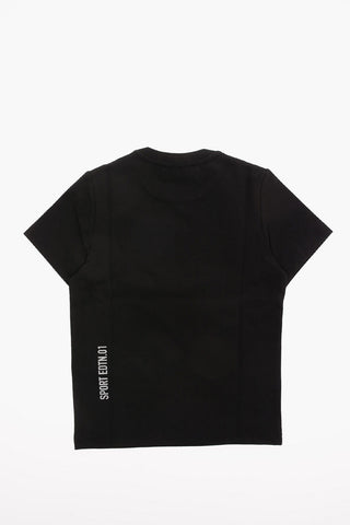 Logo Print RELAX Crewneck T-Shirt