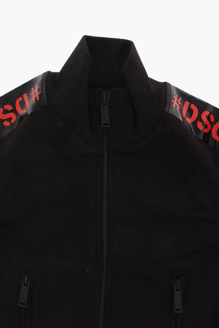 Felpa in Cotone con Zip