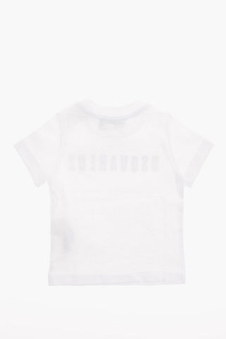 T-Shirt in Cotone con Stampa Logo