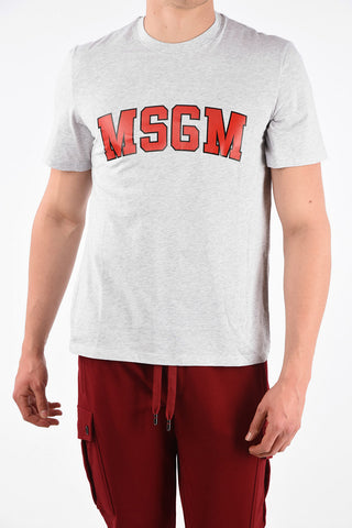 Monogram Printed Crew-Neck T-Shirt