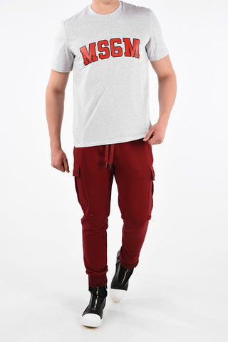 Monogram Printed Crew-Neck T-Shirt