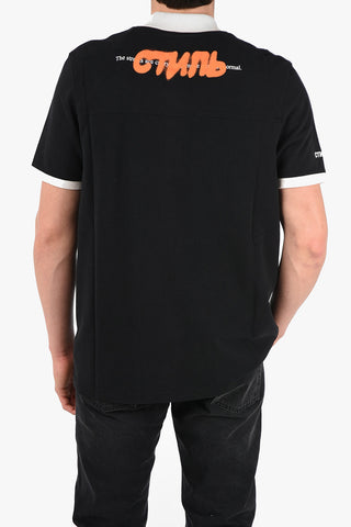 Cotton Polo Shirt with Breast Pocket
