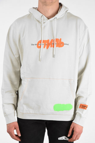 Hooded Sweatshirt with Spray Pack Details