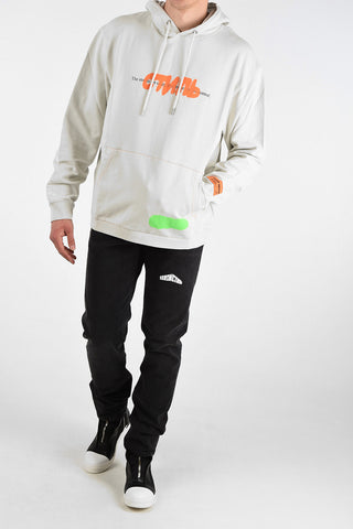Hooded Sweatshirt with Spray Pack Details
