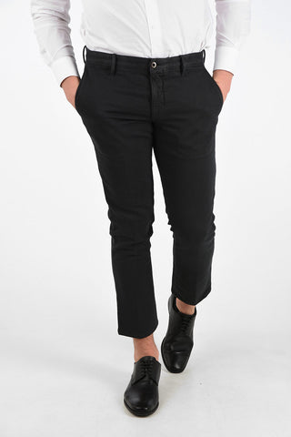 Slim Fit Chino Pants with Belt Loops