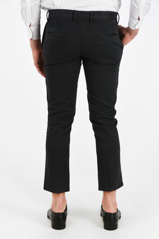 Slim Fit Chino Pants with Belt Loops
