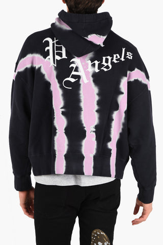 Tie Dye Effect Sweatshirt with Hood