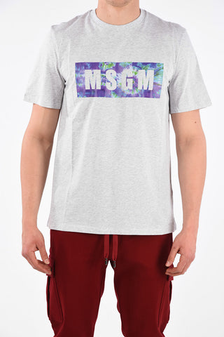 Monogram Printed Crew-Neck T-Shirt