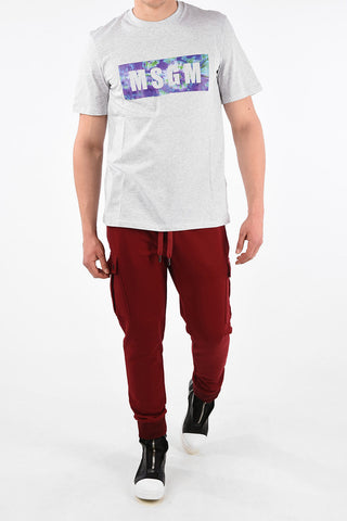 Monogram Printed Crew-Neck T-Shirt
