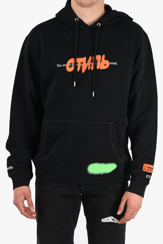 Hooded Sweatshirt with Spray Pack Details