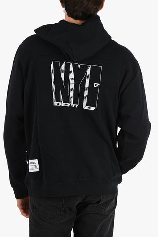 Hooded Sweatshirt with Spray Pack Details