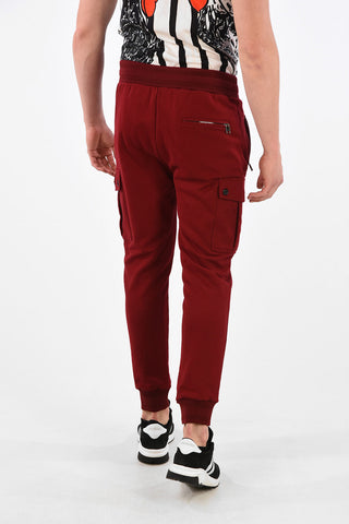 Cotton Utility Joggers with Patch Pockets