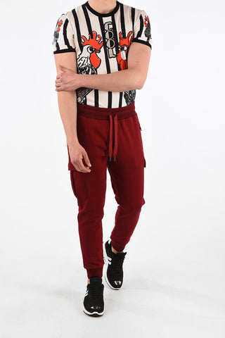 Cotton Utility Joggers with Patch Pockets