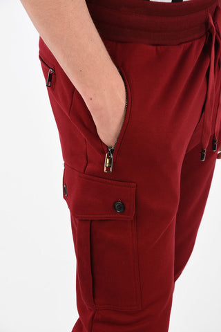 Cotton Utility Joggers with Patch Pockets