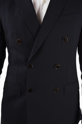 Double-Breasted MARTINI Peaked Lapel Blazer