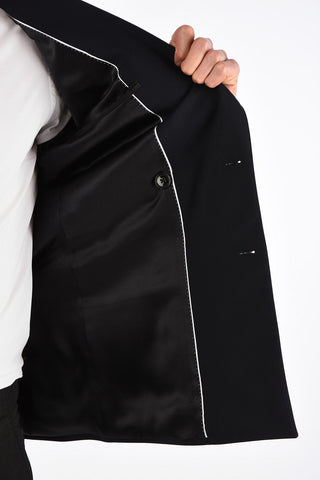 Double-Breasted MARTINI Peaked Lapel Blazer