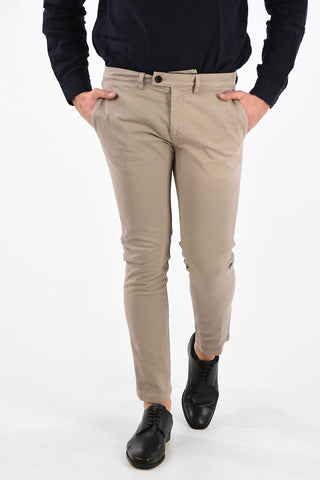 Stertch Cotton MIKE Pants with Jetted Pockets 