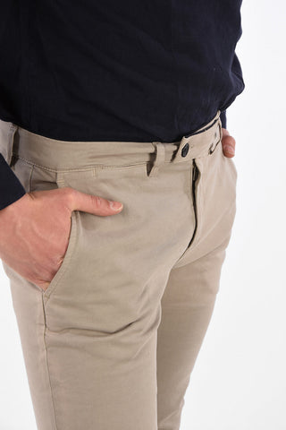 Stertch Cotton MIKE Pants with Jetted Pockets 