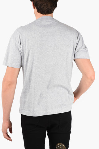 T-Shirt in Cotone con Stampa Hibiscus