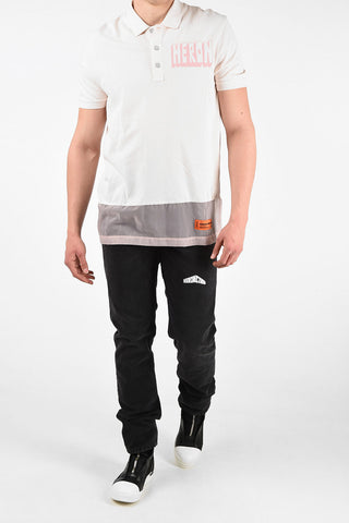 Organza Hem Polo Shirt