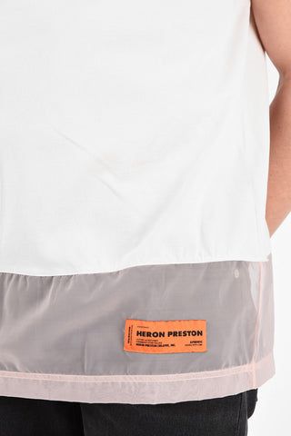 Organza Hem Polo Shirt