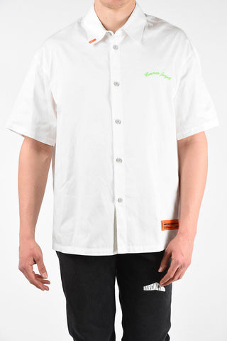 Cotton Short Sleeve Baseball Shirt