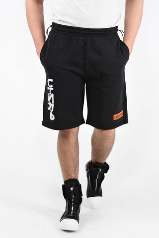 Shorts in Felpa con Dettagli Spray Pack