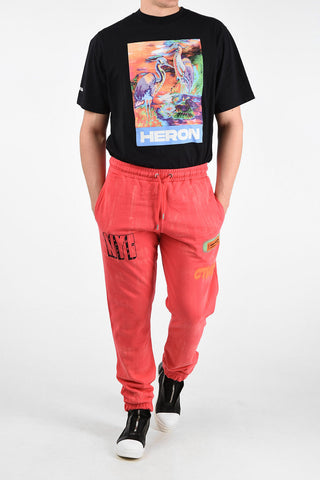 Sweat Pants Jogger with Spray Pack Details