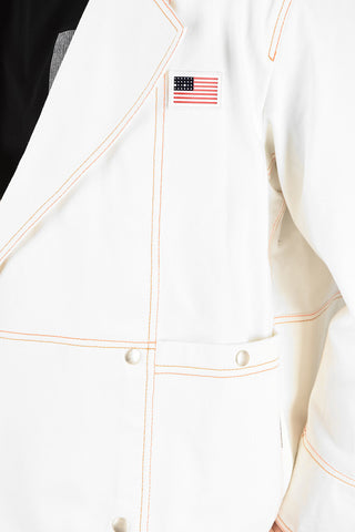 Denim Caban Jacket