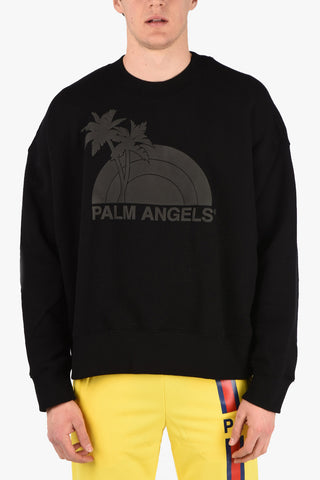 Sunset Print Crewneck Sweatshirt