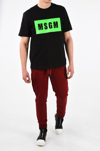 Monogram Printed Crew-Neck T-Shirt