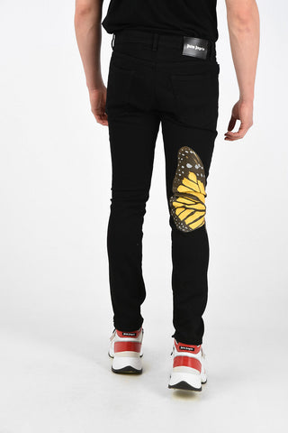 17cm Butterfly Print Jeans