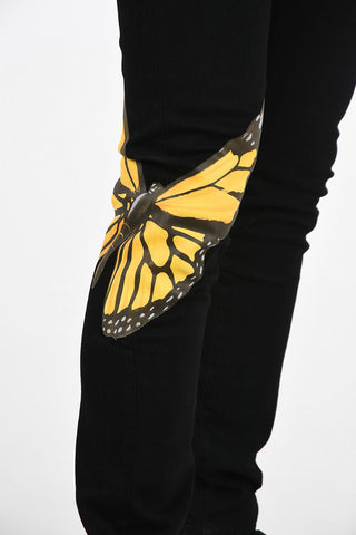 17cm Butterfly Print Jeans