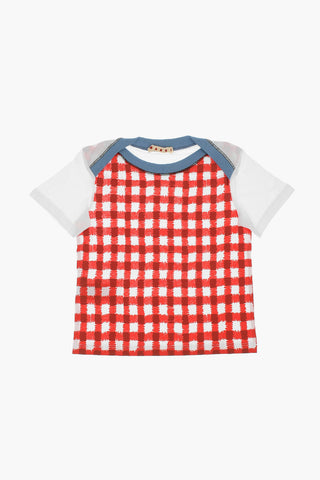 Checked T-shirt